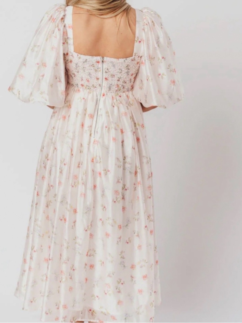 Worth Collective Harlow Maxi in Tiny Pink Floral dress NWT 3XL - Picture 3 of 14